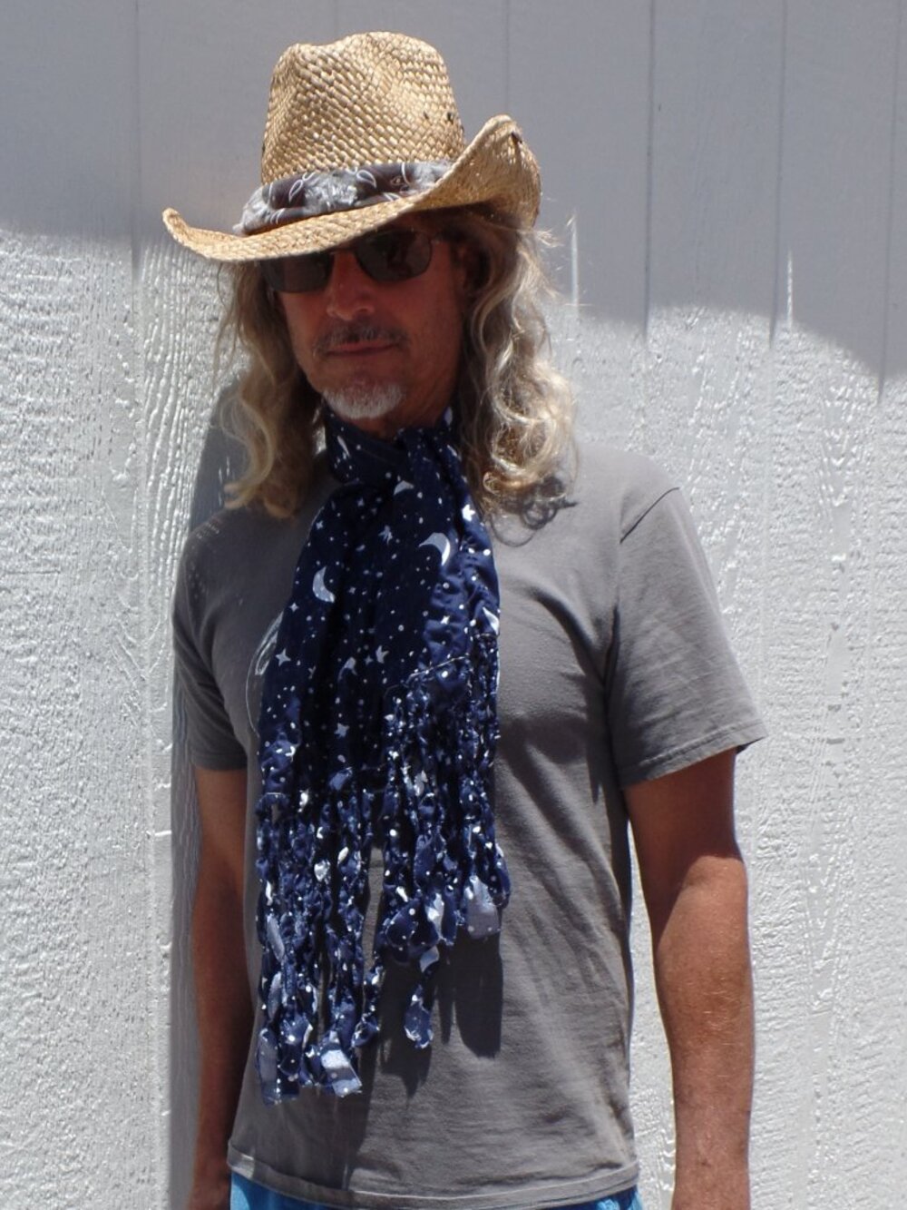 Hand Crafted SWAG Scarf TWILIGHT KNOTTED